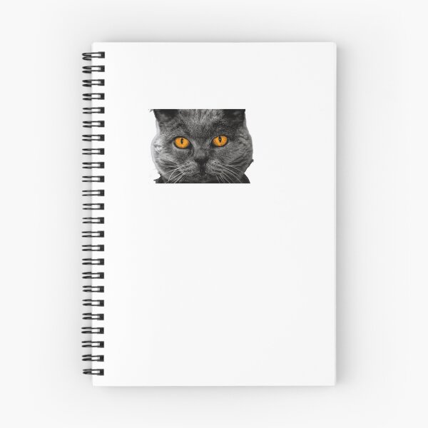 Item preview, Scary dark cat colorful eyes sticker gift for cat lovers gift for cat owners  designed and sold by GhostAmine.