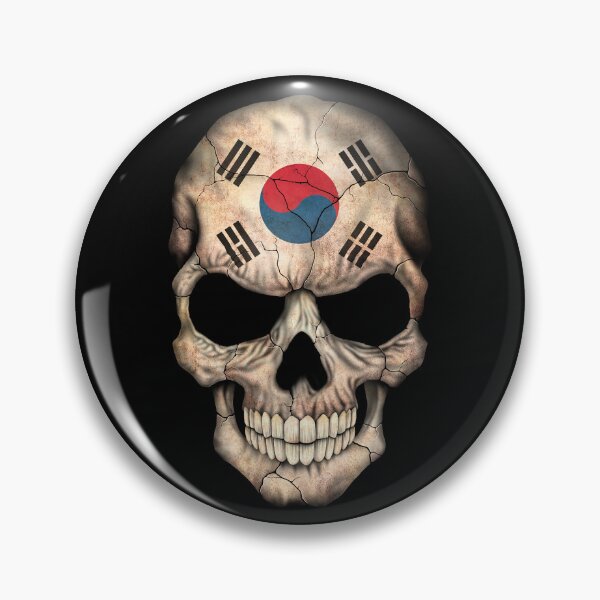 Item preview, South Korean Flag Skull designed and sold by JeffBartels.