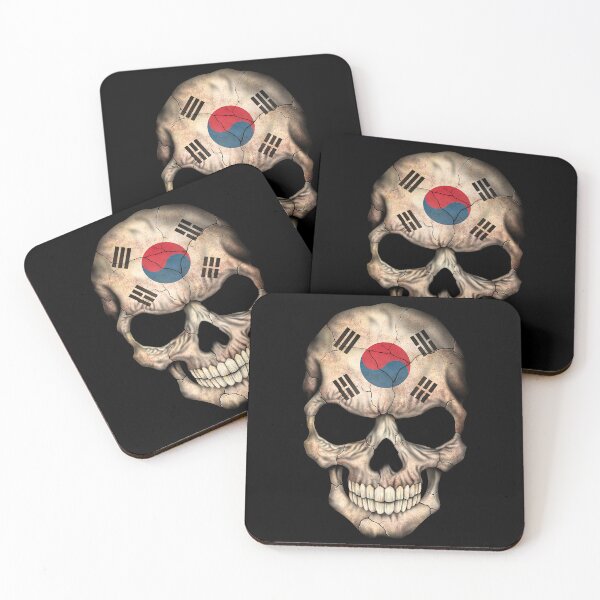 Item preview, South Korean Flag Skull designed and sold by JeffBartels.