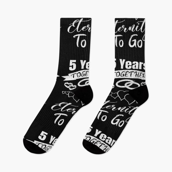 Item preview, 5Years Together Eternity To Go, 5 year Anniversary, 5th Anniversary, Married 5 years, designed and sold by boyastore.