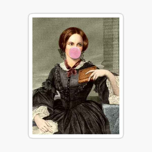 Artikel-Vorschau von Kaugummi Charlotte Brontë, designt und verkauft von indiebookster.