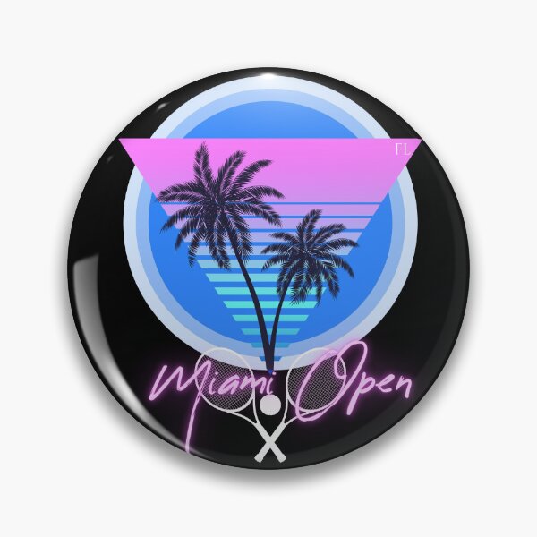 Item preview, Miami Open Retro Tennis  designed and sold by Alladin7.