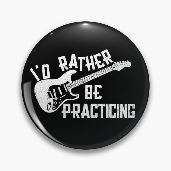 Item preview, I'd Rather Be Practicing - Guitar designed and sold by bloody-L.