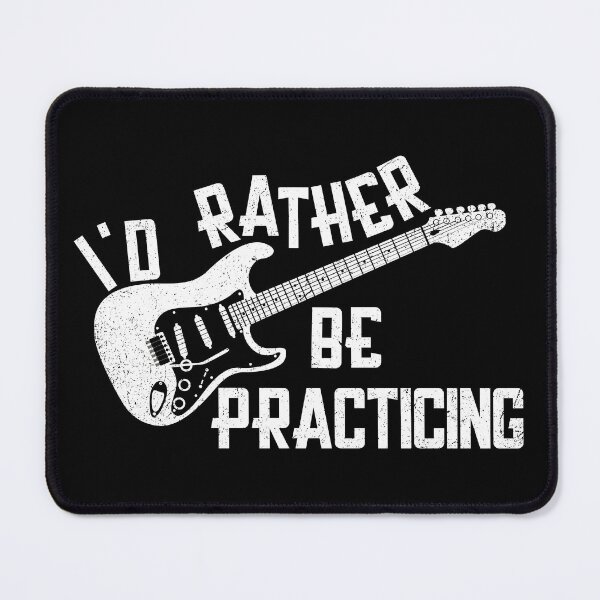 Item preview, I'd Rather Be Practicing - Guitar designed and sold by bloody-L.