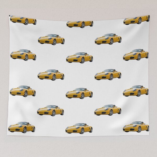 Item preview, Yellow Porsche 987 Boxster Designs designed and sold by Pure9Design.