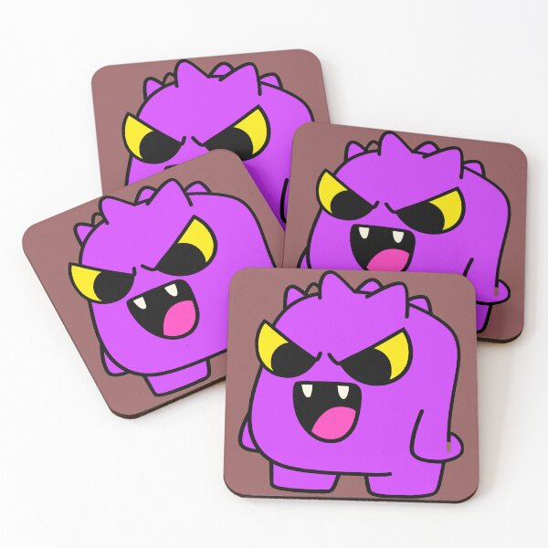 Item preview, PURPLE MONSTER MENS GRAPHIC T-SHIRT designed and sold by Anami-Designs.