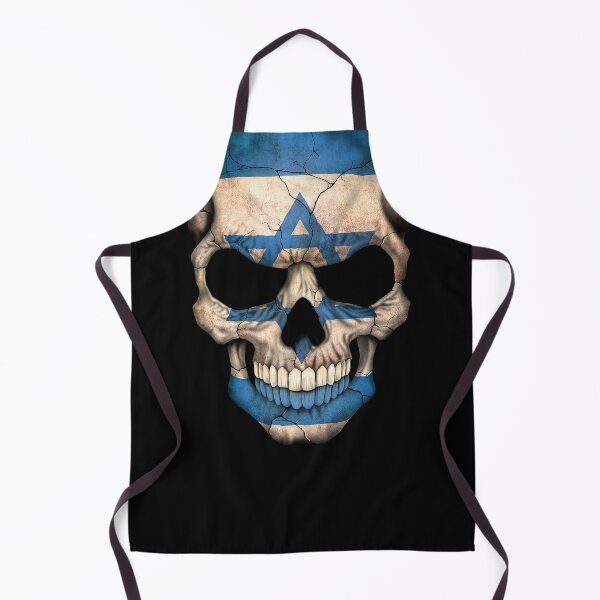 Item preview, Israeli Flag Skull designed and sold by JeffBartels.