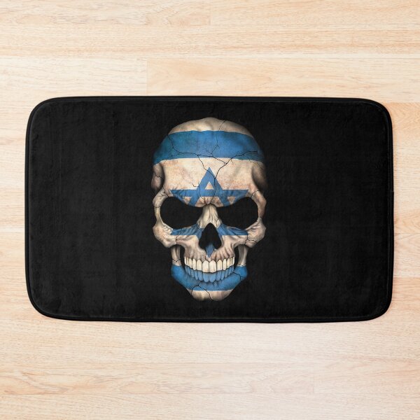 Item preview, Israeli Flag Skull designed and sold by JeffBartels.