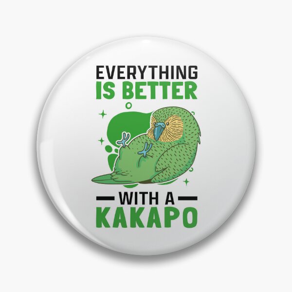Item preview, Better with Kakapo New Zealand flightless kakapo designed and sold by madgrfx.
