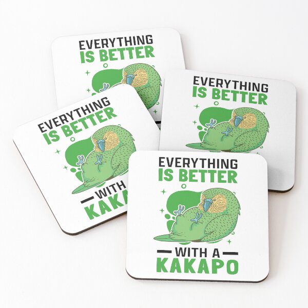 Item preview, Better with Kakapo New Zealand flightless kakapo designed and sold by madgrfx.