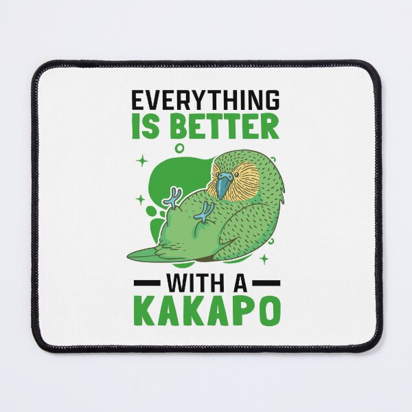 Item preview, Better with Kakapo New Zealand flightless kakapo designed and sold by madgrfx.