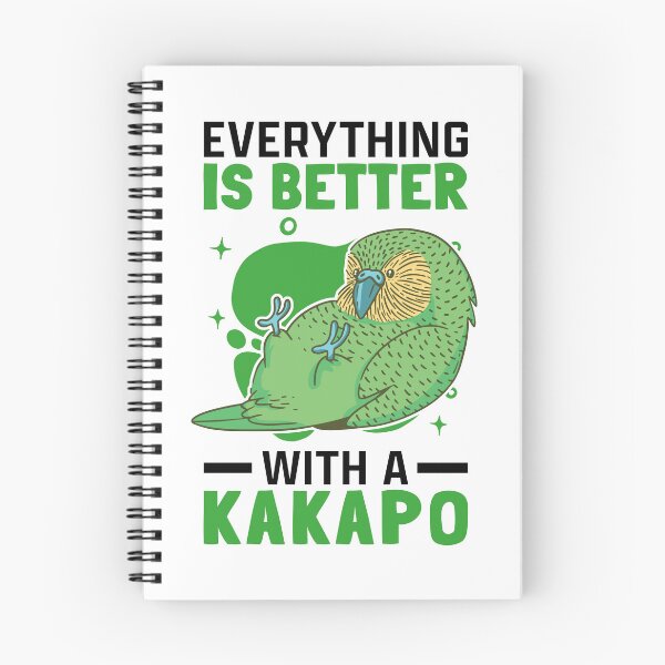 Item preview, Better with Kakapo New Zealand flightless kakapo designed and sold by madgrfx.