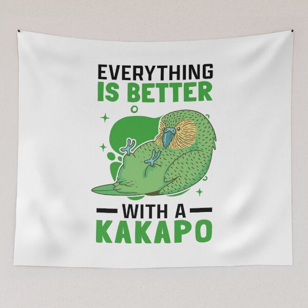 Item preview, Better with Kakapo New Zealand flightless kakapo designed and sold by madgrfx.