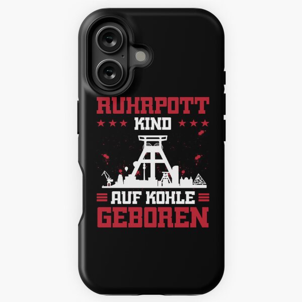 Item preview, Ruhrpott Kind Auf Kohle Geboren Ruhrgebiet Geschenk Bergbau designed and sold by Lenny Stahl.
