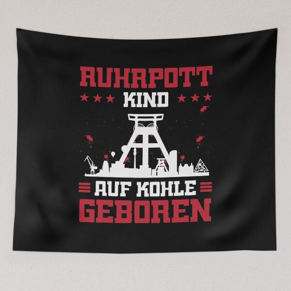 Item preview, Ruhrpott child born on coal Ruhr area gift mining designed and sold by Lenny Stahl.