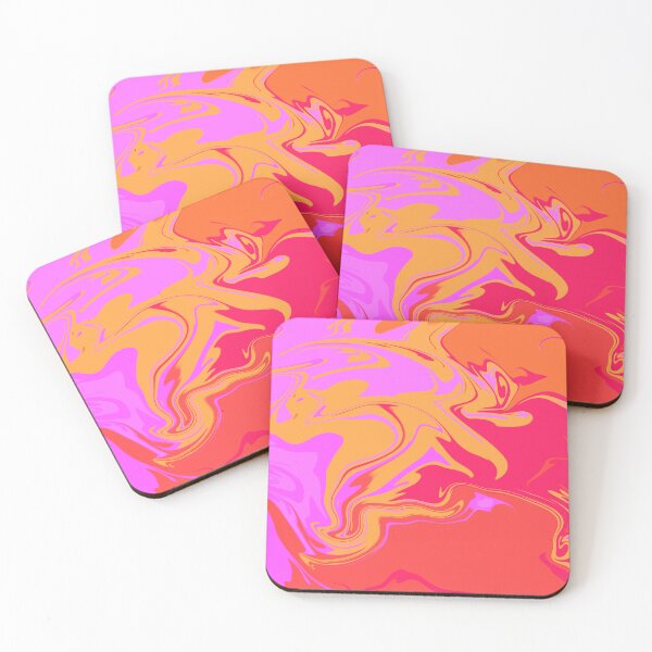 Item preview, Pink and Orange Marble designed and sold by InquiringMinds.