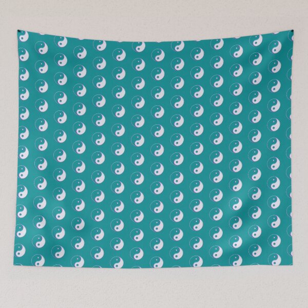 Item preview, Yin & Yang Symbol in Pink / Light Blue / Purple designed and sold by Suzette Ransome.