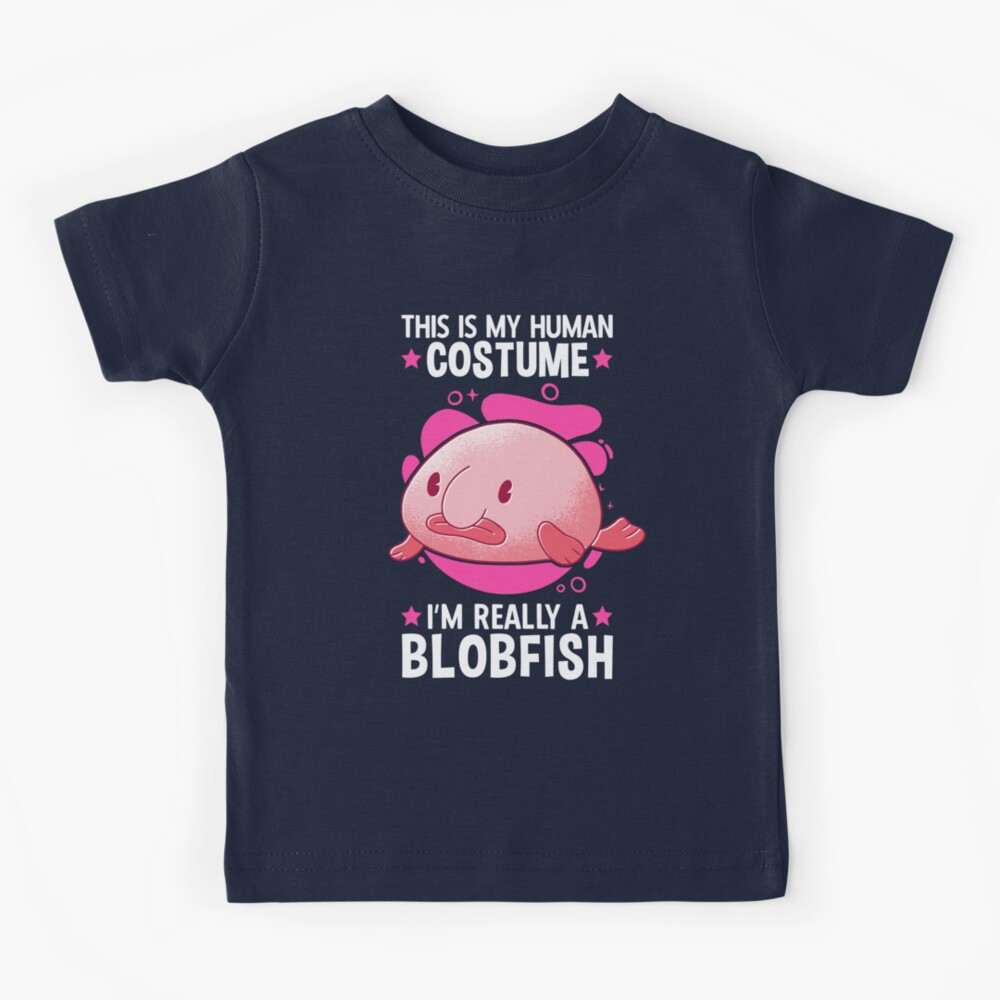 Funny Animal Meme Blobfish Halloween Costume Grump Mousepad - TeeHex