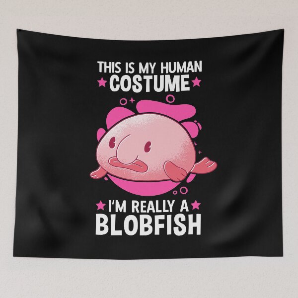 Item preview, Blobfish costume meme ugly blobfish designed and sold by madgrfx.