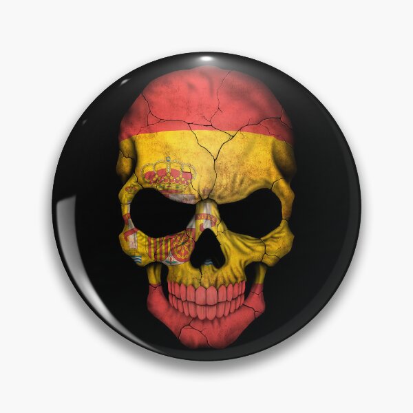 Item preview, Spanish Flag Skull designed and sold by JeffBartels.