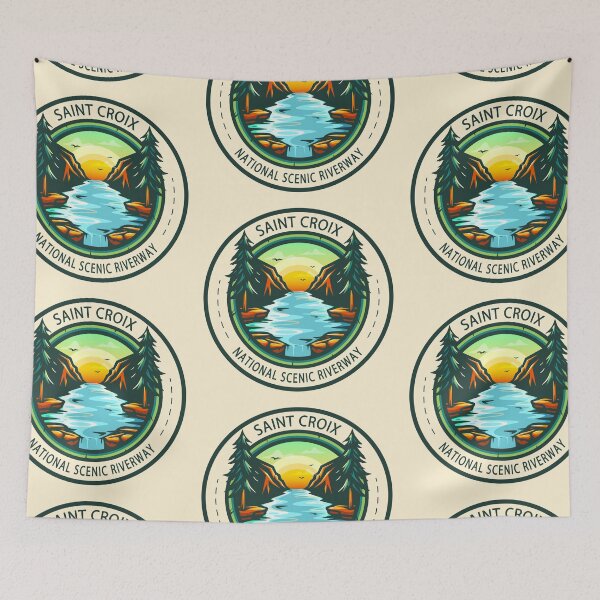 Item preview, St. Croix National Scenic Riverway Badge designed and sold by KrisSidDesigns.