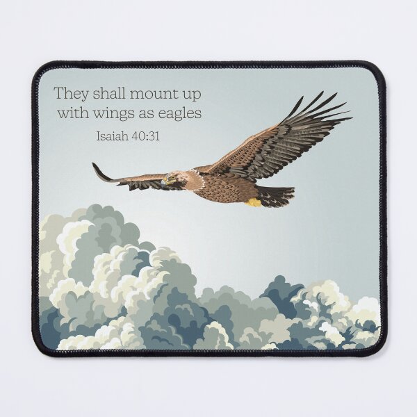 Item preview, They shall mount up with wings as eagles designed and sold by Annalisa-Jones.