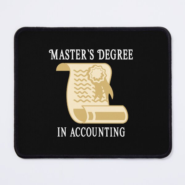 Item preview, Masters Degree in Accounting - College - University - Graduation - Graduatees designed and sold by GraduaTees.