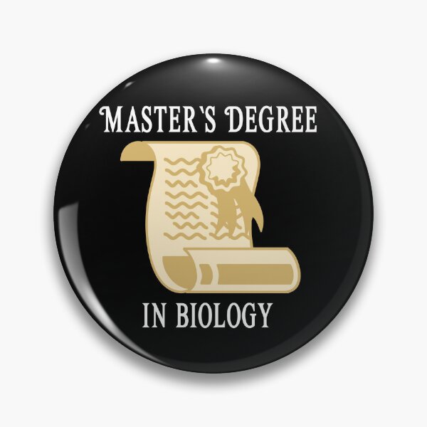 Item preview, Masters Degree in Biology - College - University - Graduation - Graduatees designed and sold by GraduaTees.