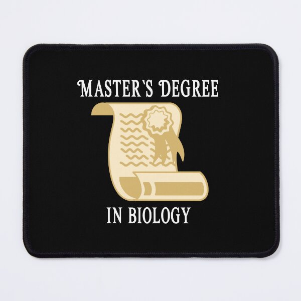 Item preview, Masters Degree in Biology - College - University - Graduation - Graduatees designed and sold by GraduaTees.
