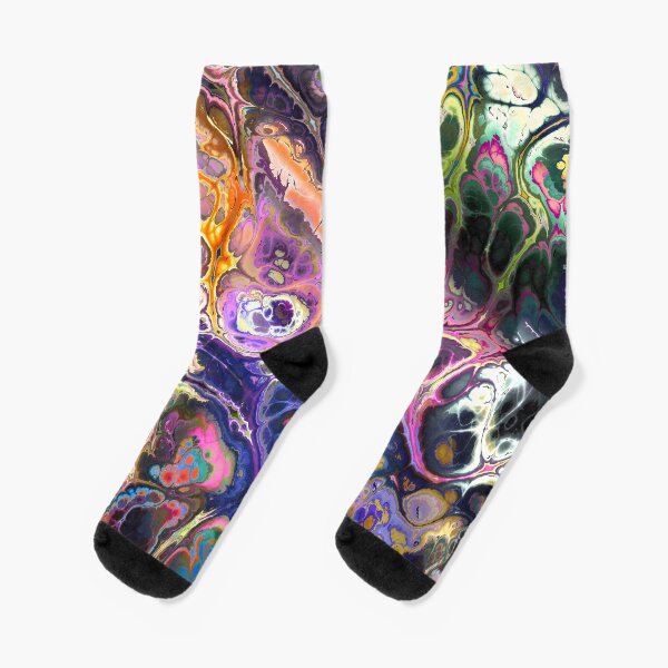 Aperçu de l'œuvre Funky Marbre Noir Foncé créée et vendue par starsdesigns.