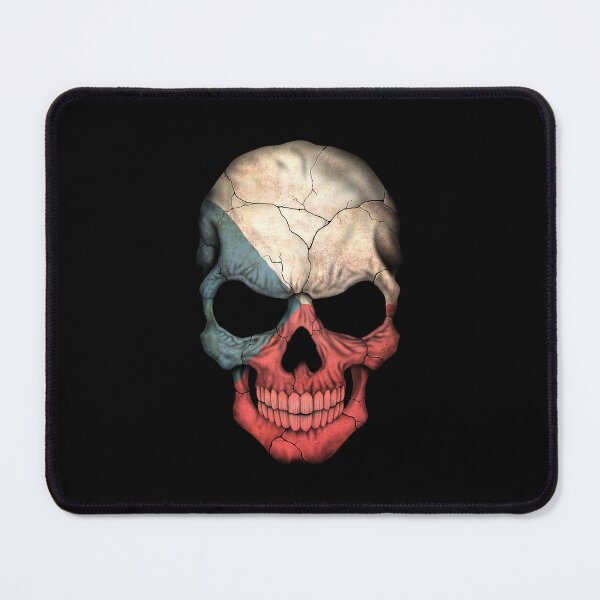 Item preview, Czech Republic Flag Skull designed and sold by JeffBartels.