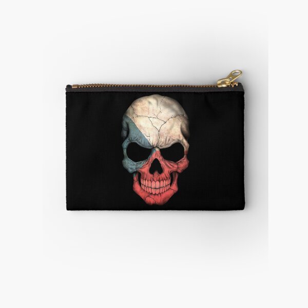 Item preview, Czech Republic Flag Skull designed and sold by JeffBartels.