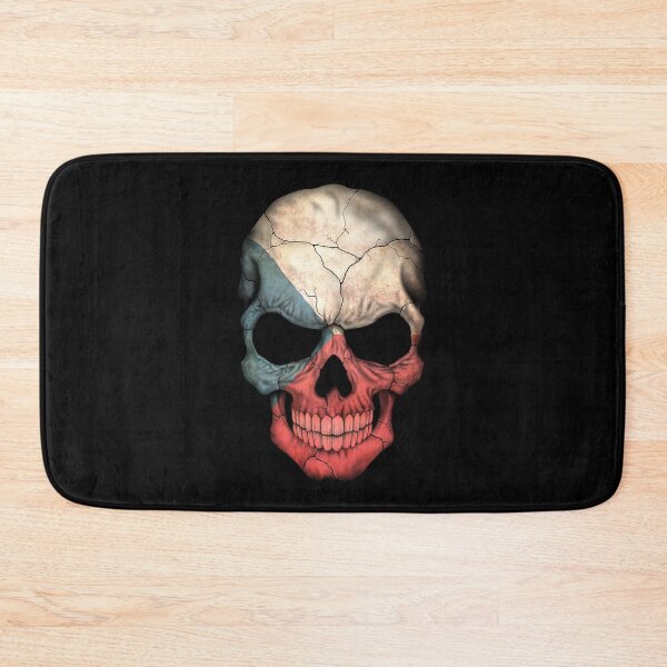 Item preview, Czech Republic Flag Skull designed and sold by JeffBartels.