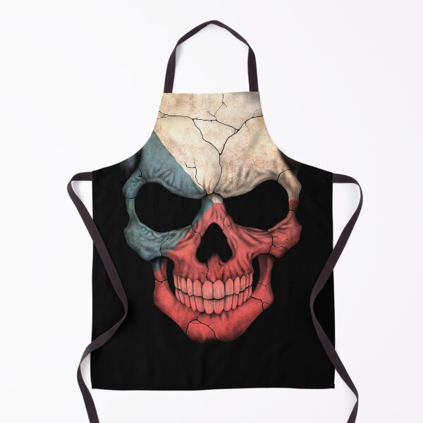 Item preview, Czech Republic Flag Skull designed and sold by JeffBartels.