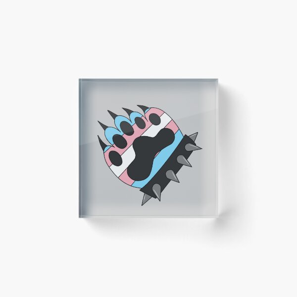 Item preview, Trans Pride Punk Paw- Bear designed and sold by JinxyZilla.