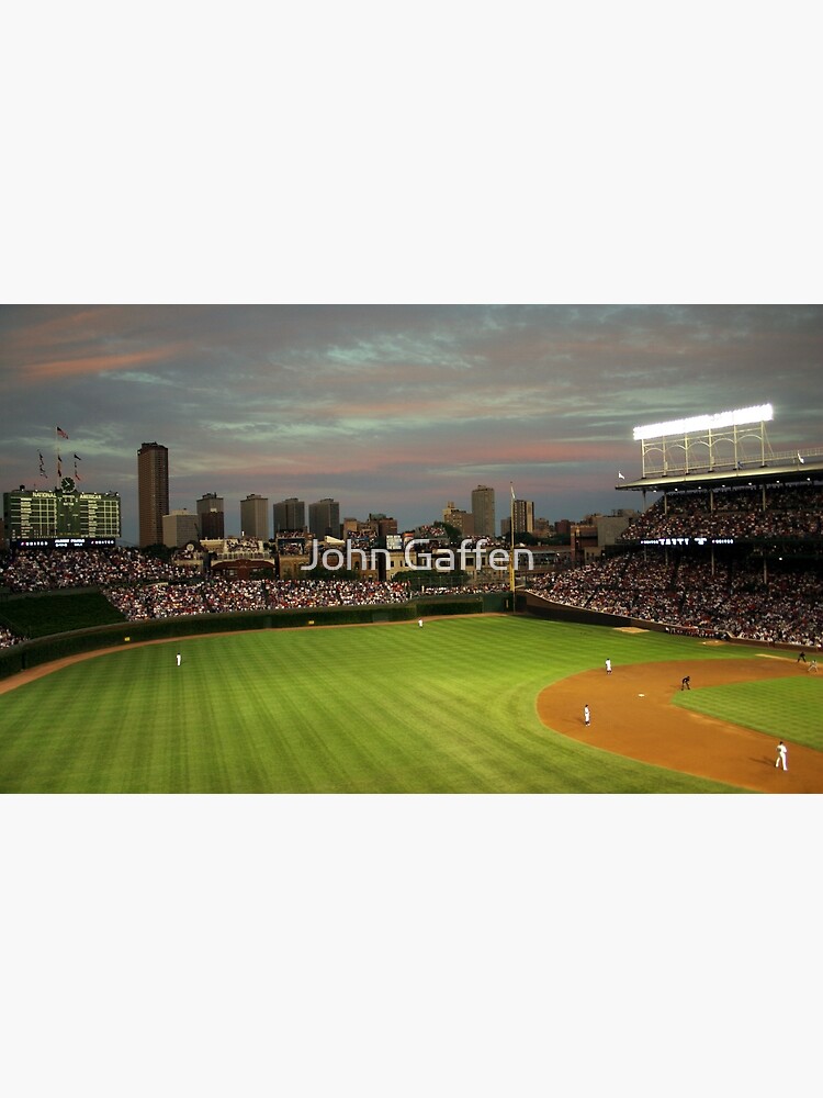 Wrigley Field Chicago Cubs Baseball Ballpark Stadium Greeting Card