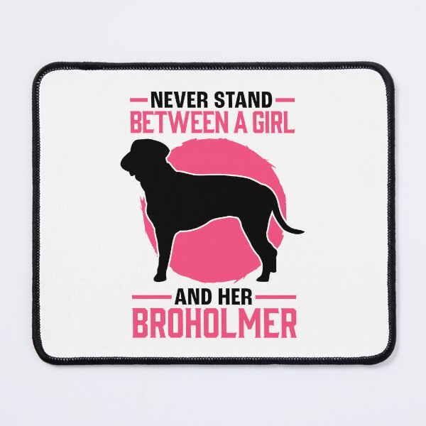Item preview, Girl with Broholmer Old Danish Dog designed and sold by madgrfx.