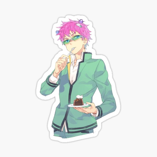 "Kusuo And His Coffee Jelly" Sticker by artwala74 Redbubble
