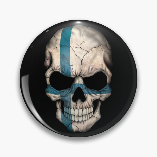 Item preview, Finland Flag Skull designed and sold by JeffBartels.
