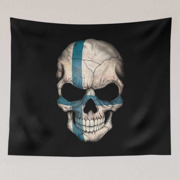 Item preview, Finland Flag Skull designed and sold by JeffBartels.