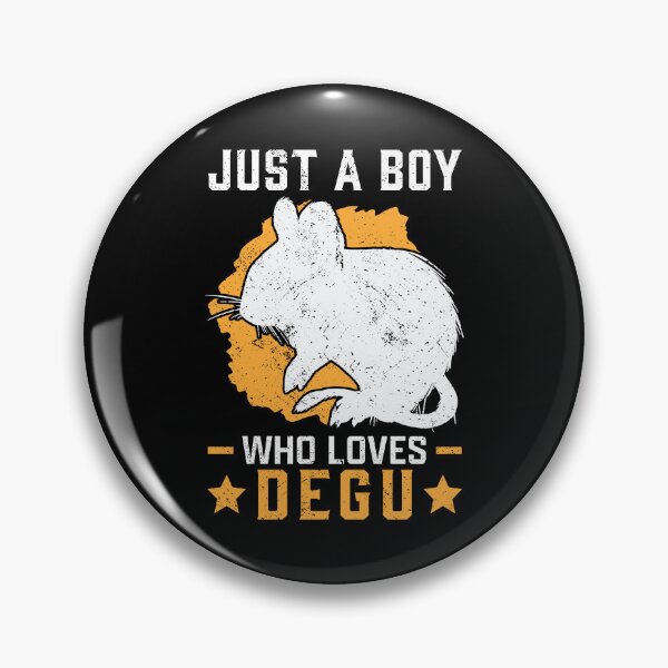 Item preview, Boy the degus loves Chilean rodent degu designed and sold by madgrfx.