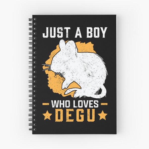 Item preview, Boy the degus loves Chilean rodent degu designed and sold by madgrfx.