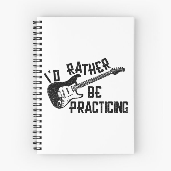 Item preview, I'd Rather Be Practicing - Guitar designed and sold by bloody-L.