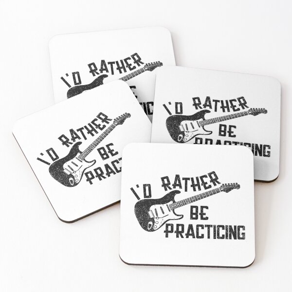 Item preview, I'd Rather Be Practicing - Guitar designed and sold by bloody-L.