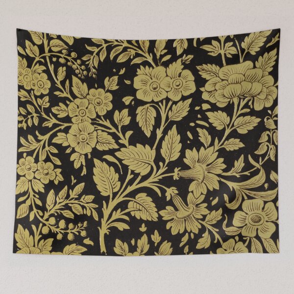 Item preview, Indian Gold Leaf Tapestry designed and sold by GnuArt.