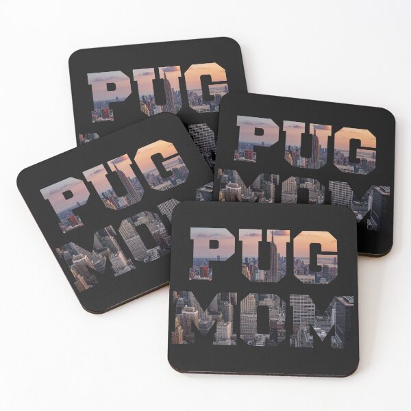 Item preview, Pug Mom City designed and sold by Pugstuff.