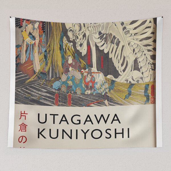 Item preview, U Hiroshige Skull designed and sold by zoanmodenika.