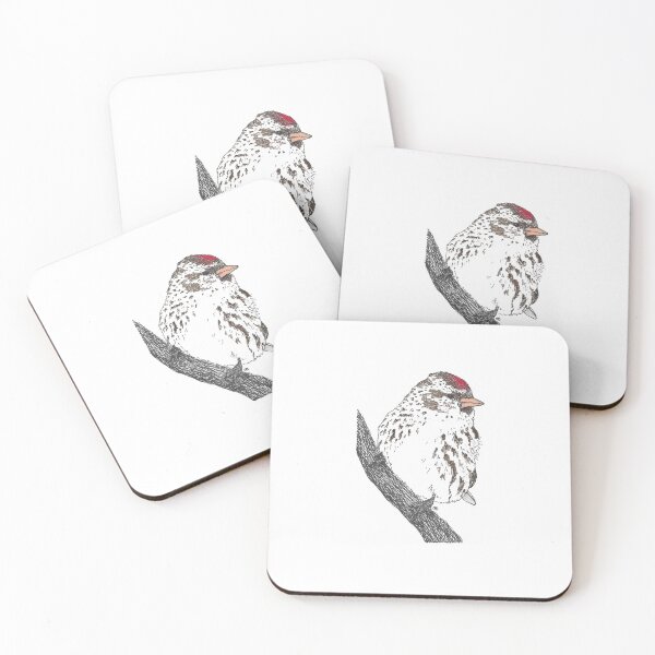 Item preview, Common Redpoll designed and sold by obirdleyart.