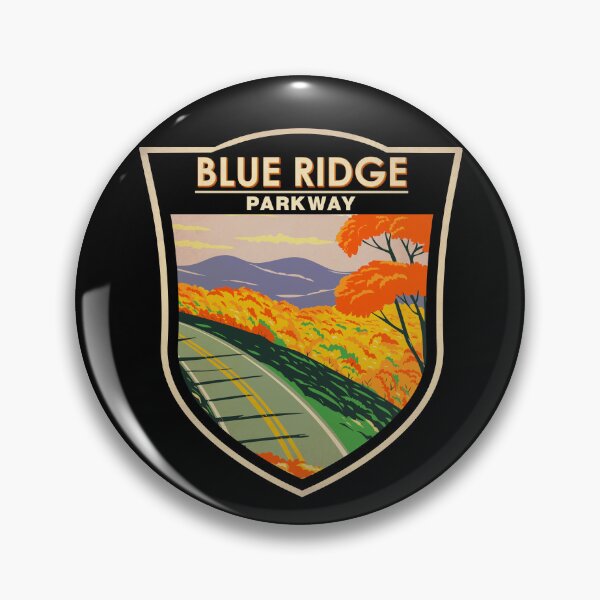 Item preview, Blue Ridge Parkway Badge Vintage designed and sold by KrisSidDesigns.