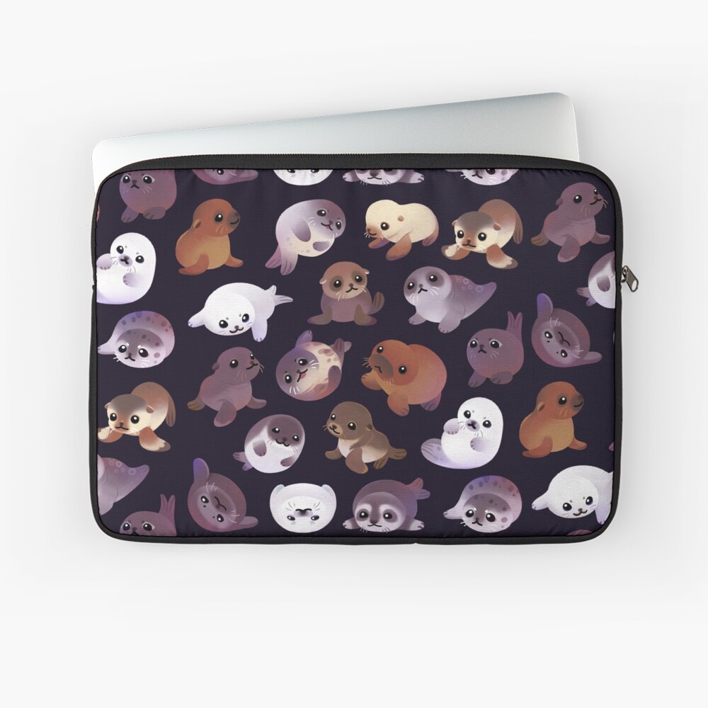 Seal pup - dark iPhone Case
